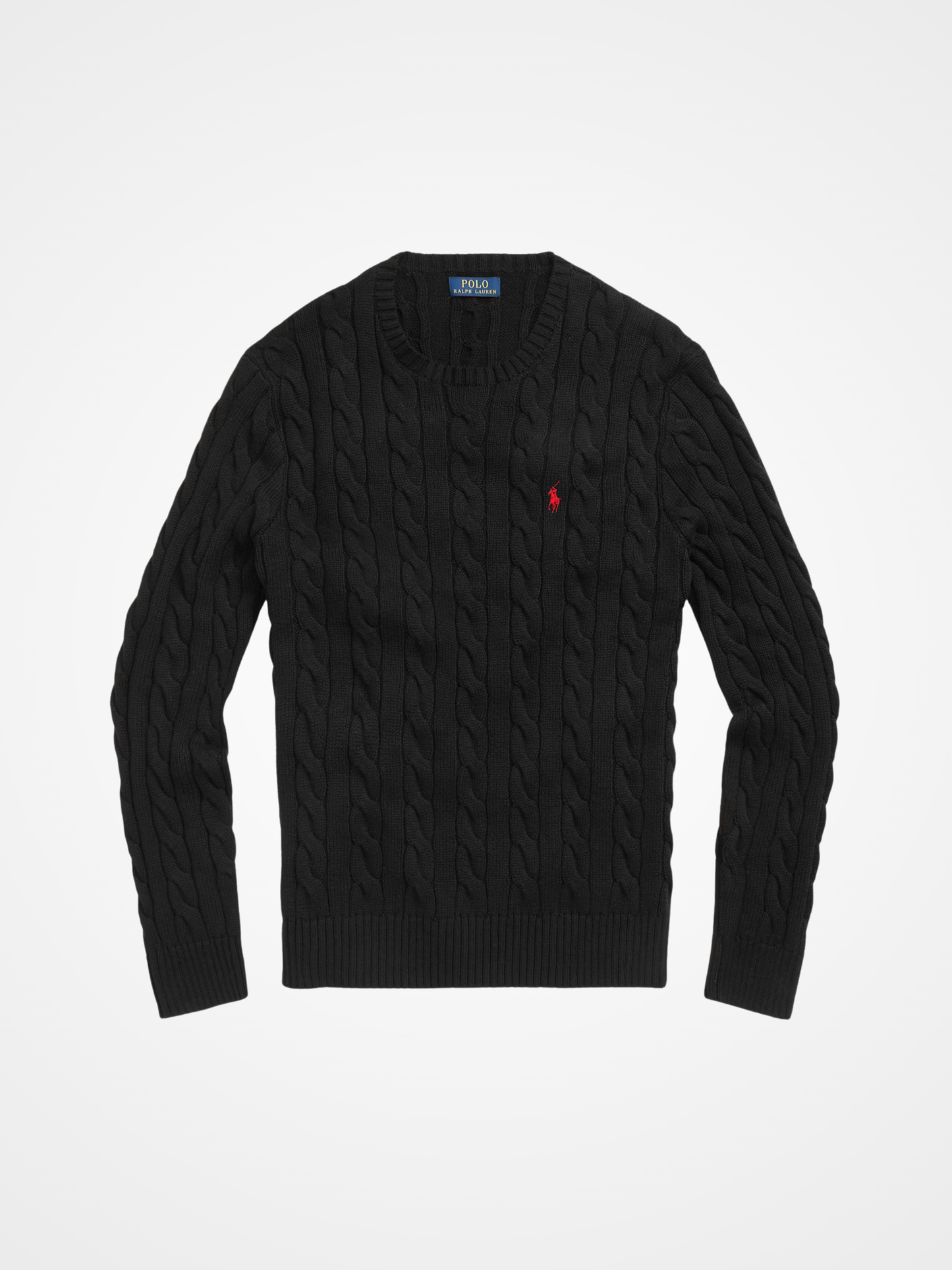 Cable-Knit Cotton Sweater