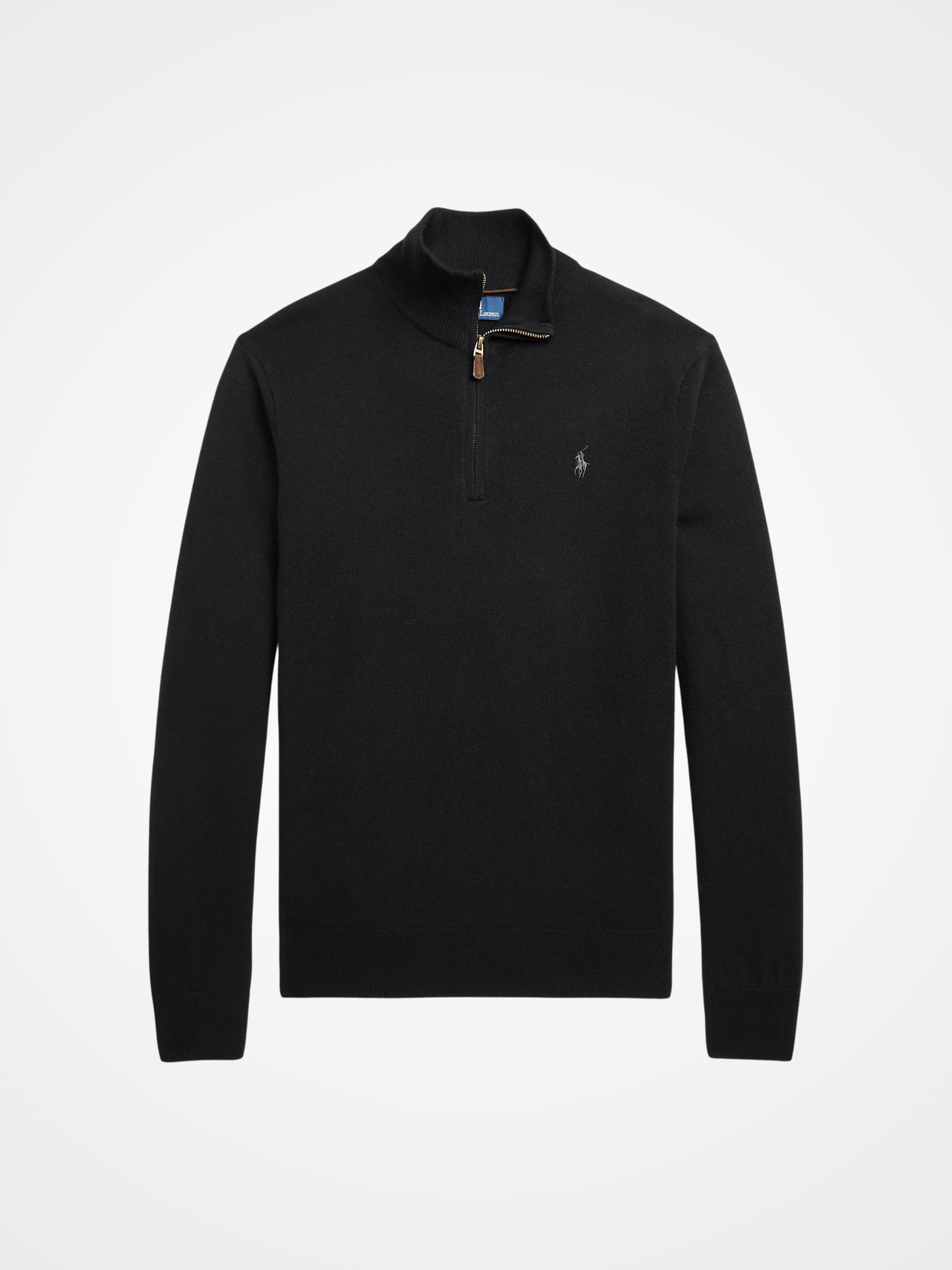 Mesh-Knit Cotton Quarter-Zip Sweater