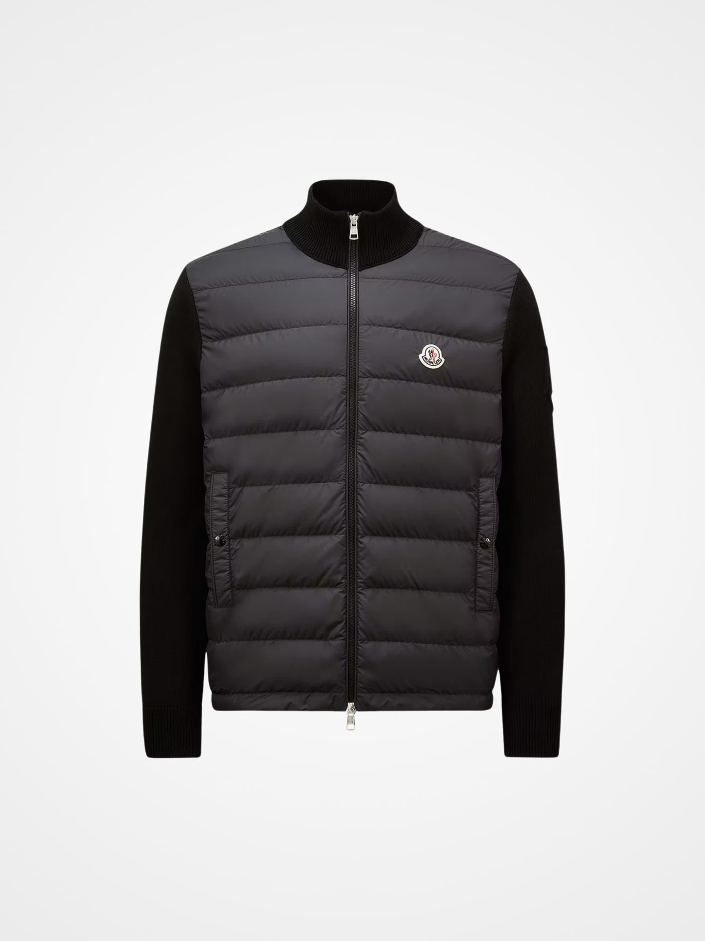 Padded Cardigan Zip-Up