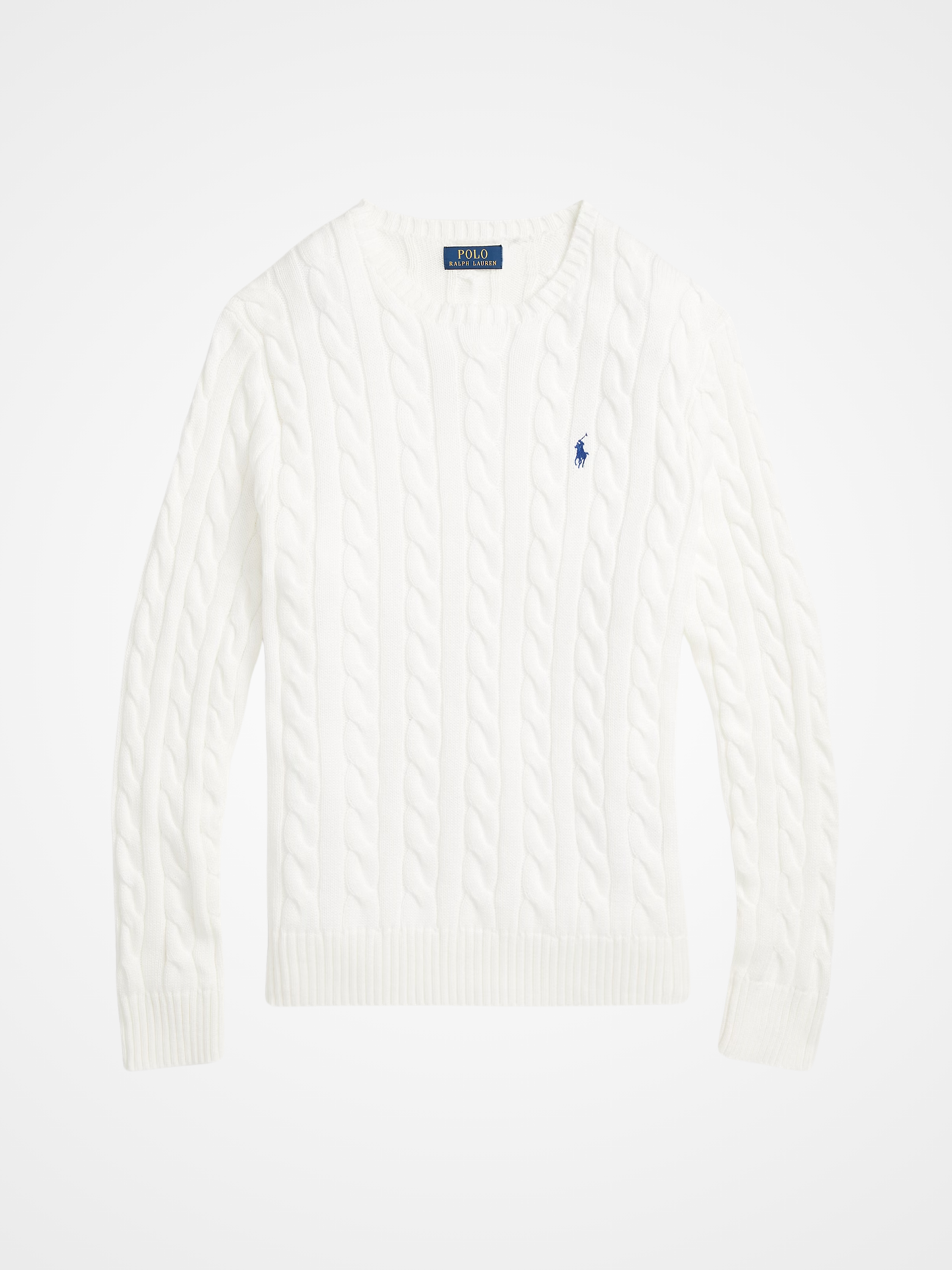 Classic Cable-Knit Cotton Sweater