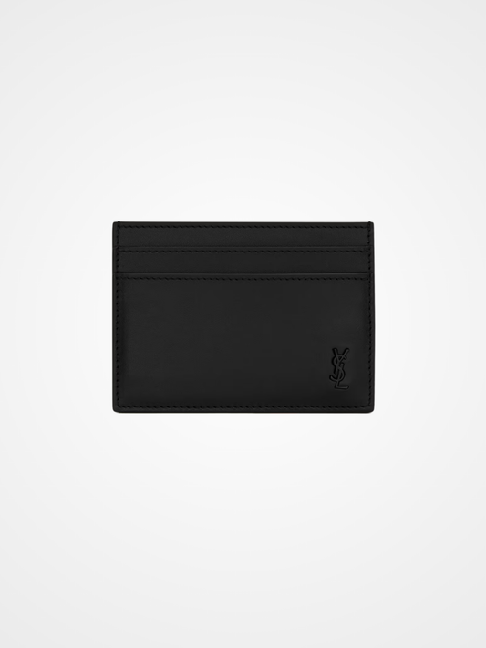 TINY CASSANDRE card case in matte leather