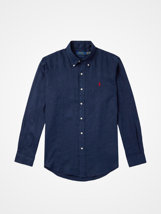 Linen Long-Sleeve Shirt