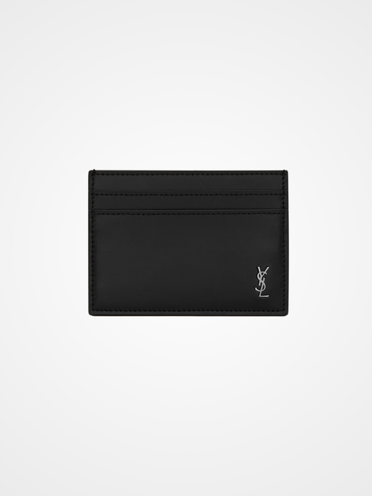 Tiny Cassandre Card Case In Matte Leather