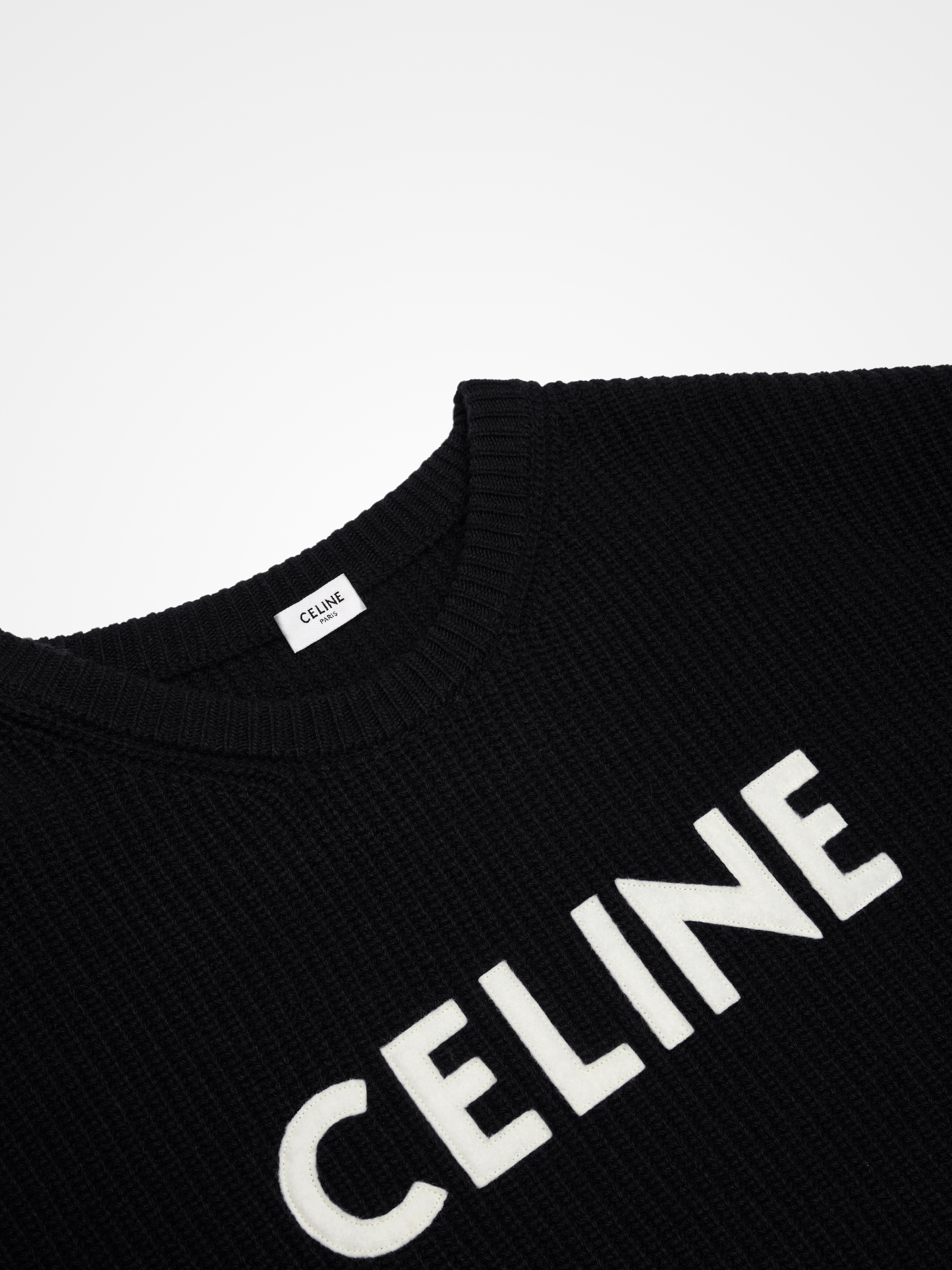 Sweater In Ribbed Wool