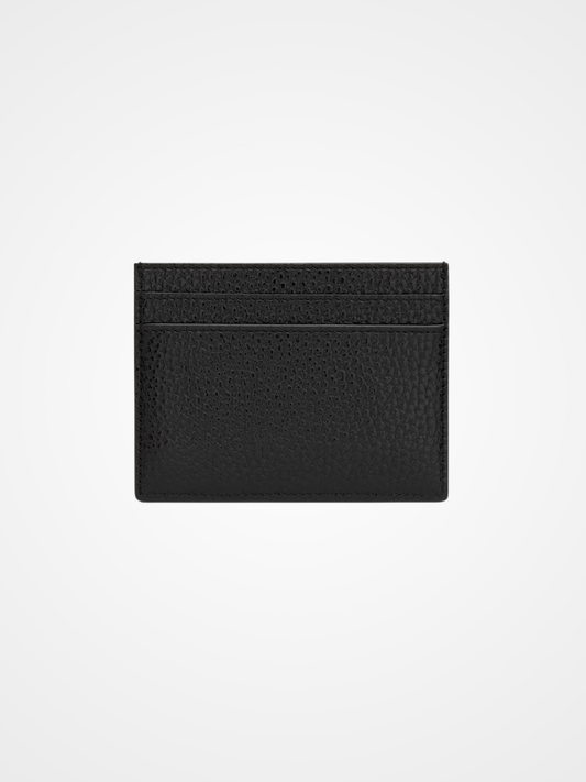 Tiny Cassandre Card Case In Grained Leather