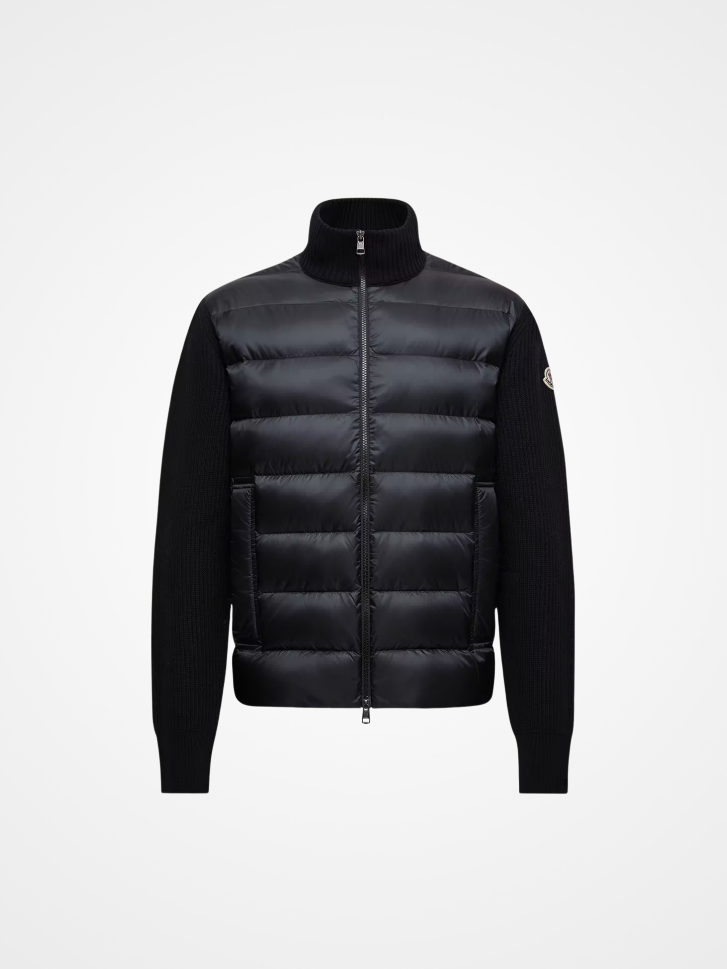 Padded Cardigan Zip-Up